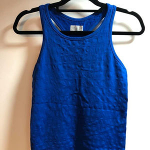 Athleta Blue Racerback Tank - Size Large